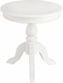 Stolik Lara śr. 50cm biały