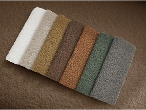 Brązowa sofa z materiału bouclé 193 cm Elina – Bobochic Paris