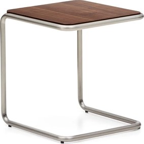 Stolik w dekorze orzecha 42x42 cm Tarsel – Kave Home