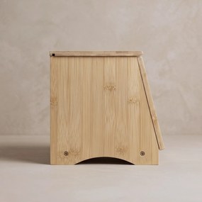 Bambusowy chlebak ALBA, 22 x 39 x 22 cm