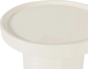 Okrągły stolik z połyskiem ø 40 cm Veluna – WOOOD