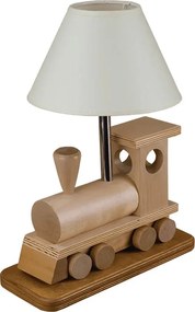 Drewniana lampka dziecięca lokomotywa - S189 K7-B91