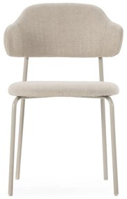 Kremowe krzesła zestaw 4 szt. Adriel – Marckeric