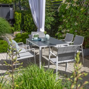 Zestaw mebli ogrodowych Lea biały PATIO