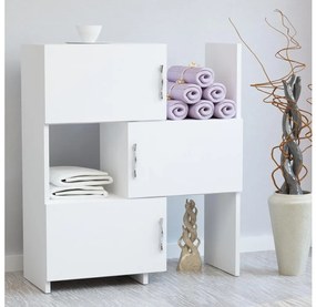 Gablota ANNA 89,8x65 cm biała