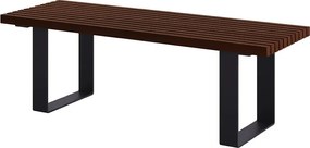 Ławka parkowa 180 cm palisander M9-E58