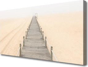 Fotoobraz na płótnie Most nad Piaszczystym Brzegiem