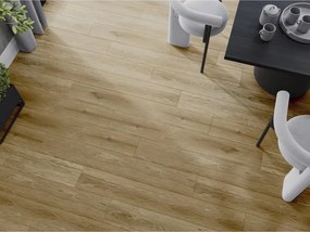 Mexen Manhattan próbka paneli winylowych SPC 6,5 mm, podkład IXPE 1,5 mm, 4 V-Fuga, Dąb - F1041-S