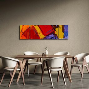 Obraz abstrakcji (170x50 cm)