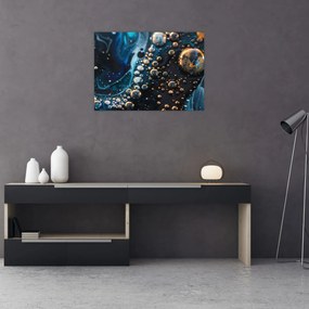 Obraz - Krople atramentu (70x50 cm)