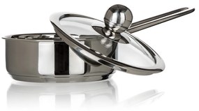 Banquet Rondel ze stali nierdzewnej z pokrywką Piccolo, 14 cm, 0,75 l