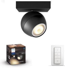 Philips 50471/30/P6 - LED ściemnialna lampa punktowa Hue BUCKRAM 1xGU10/5W/230V