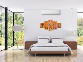 Obraz - Jesienny las (125x70 cm)