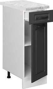Szafka dolna do kuchni antracytowy domek wiejski 30x60x81.6 r-line