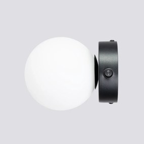Kinkiet YOLI 1 czarny z włącznikiem SOLLUX  LIGHTING