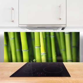 Panel nad blat kuchenny Zielone Łodygi Bambusa