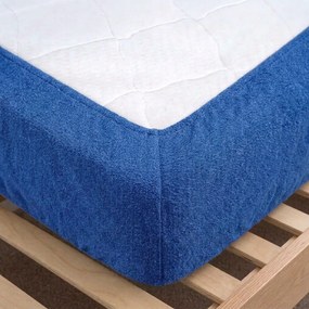 4Home prześcieradło frotte IDEAL królewski niebieski, 200–220 x 200 cm, 200–220 x 200 cm
