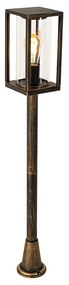 Zewnetrzna Vintage'owa lampa podłogowa zewnętrzna antyczne złoto 100 cm IP44 - CharloisPrzemysłowy Oswietlenie zewnetrzne