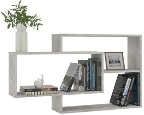 Zestaw półek ściennych w kolorze betonu M8-H22