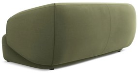 Zielona aksamitna sofa 212 cm Moana – Makamii