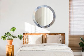 Lustro z nadrukiem okrągłe Holograficzna tekstura