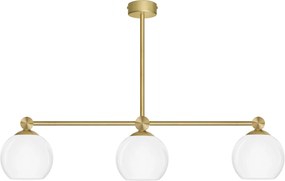 Złota mosiężna lampa wisząca nad stół G-S3L