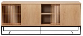 Niska komoda w dekorze dębu 188x75 cm Ende – Woodman