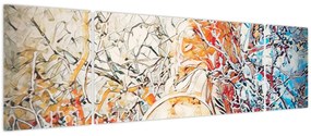 Obraz - Mozaikowa abstrakcja (170x50 cm)