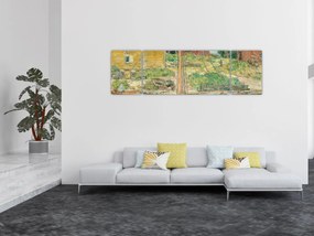 Obraz - Childe Hassam, Oyster Sloop, Cos Cob, reprodukcje (170x50 cm)