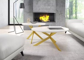 Nowoczesny zestaw stolików Walkerst do każdego wnętrza z funkcjonalnym designem