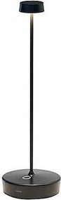 Lampa stołowa LED Zafferano Swap Pro z możliwością ładowania i ściemniania, czarna - 2200-2700-3000K - 9 godzin maksymalnej mocy