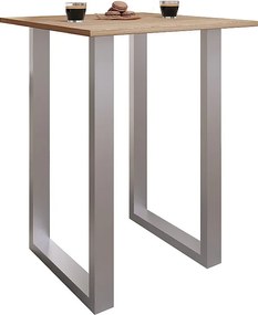 Drewniany stół stołowy stojący Xona 80x50