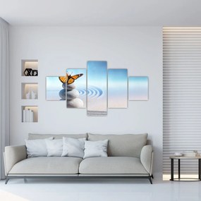 Obraz - Ogród zen (125x70 cm)