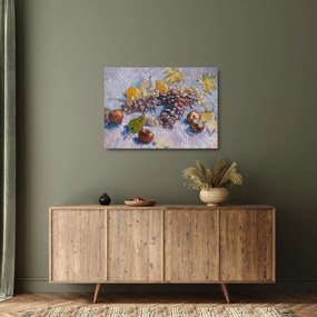 Obraz na szkle - Vincent van Gogh, Grapes, Lemons, Pears, and Apples, reprodukcje (70x50 cm)