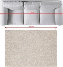 Dywan Solaro linen grey 120x170 cm
