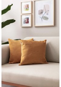 Sztruksowe poszewki na poduszki zestaw 2 szt. 43x43 cm – Mioli Decor