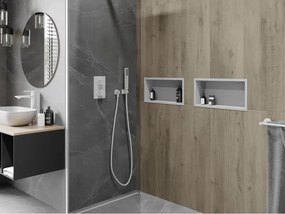 Mexen X-Wall-R półka wnękowa z kołnierzem 45 x 20 cm, biała - 1920452010