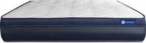Materac Actiflex tech 130x220cm, Grubosc : 24 cm, sprezyny kieszeniowe i pianka z pamiecia ksztaltu, Bardzo wysoki, 5 stref komfortu
