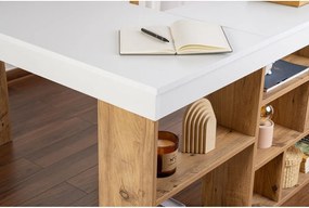 Biurko w dekorze sosny 120x130 cm Vesper – Kalune Design