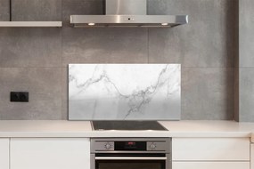 Szkło do Kuchni na Ścianę Dekoracyjna Ściana Marmurowa