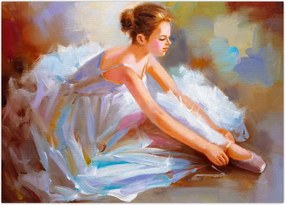 Obraz na szkle - Balerina (70x50 cm)