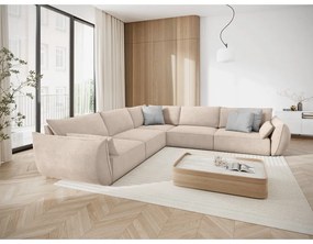 Beżowy narożnik (róg zmienny) Vanda – Mazzini Sofas