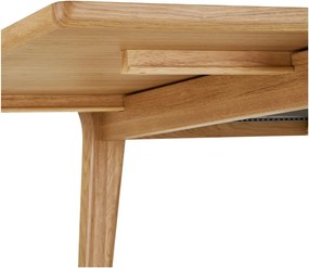 Rozkładany stół z dodatkowym blatem w dekorze dębu 90x180 cm Darwin – House Nordic