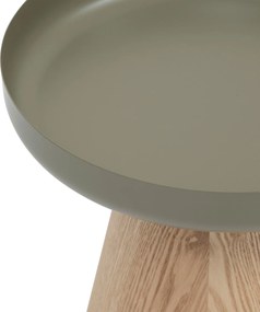 Stolik kawowy na jednej nodze HERCYNA, Ø 40 cm