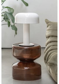 Szklany okrągły stolik ø 35 cm Doble – Leitmotiv