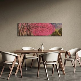 Obraz kwitnących drzew (170x50 cm)