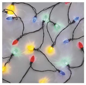 LED Zewnętrzny łańcuch bożonarodzeniowy 50xLED/8 t 14,trybów 8m IP44 różne kolory