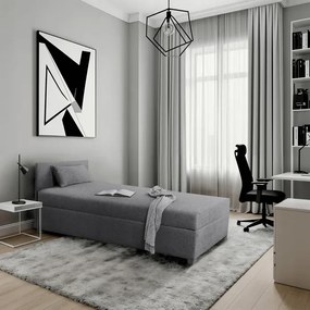 Łóżko Tapczan Młodzieżowe KARO 90x200 cm Szare