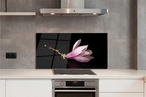 Panel Kuchenny Szklany Kwiat Lotosu na Wodzie