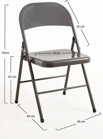 Zestaw 6 Skadanych Krzese Eventowych Niza